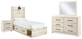 Homestyle Furniture - Ashley Furniture - Cambeck Twin Storage Bed, Dresser, Mirror and Nightstand - Twin Storage Bed, Dresser, Mirror and Nightstand - B192B106