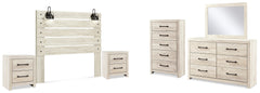 Homestyle Furniture - Ashley Furniture - Cambeck Queen Panel Headboard, Dresser, Mirror, Chest and 2 Nightstands - Queen Panel Headboard, Dresser, Mirror, Chest and 2 Nightstands - B192B82