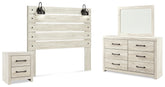 Cambeck Queen Panel Headboard, Dresser, Mirror, and Nightstand