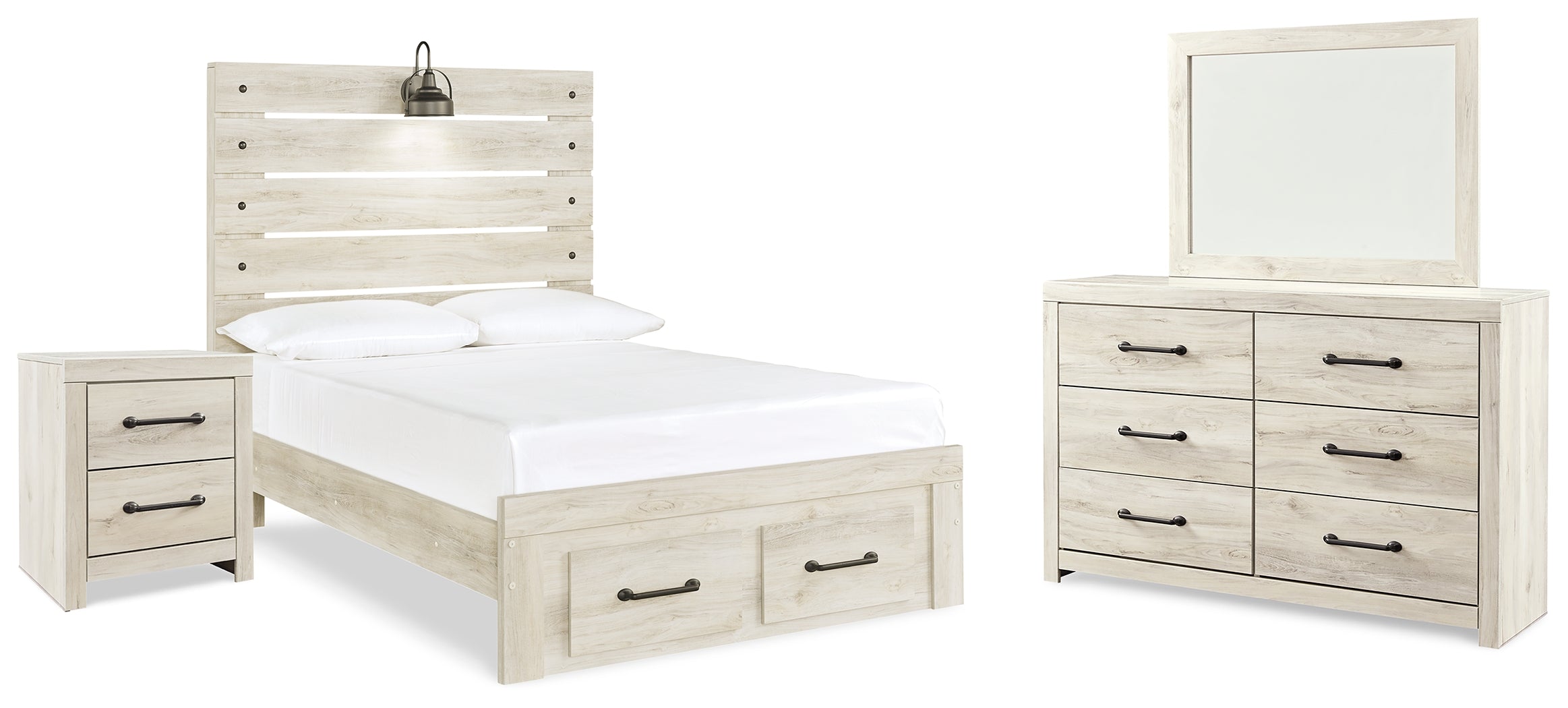 Homestyle Furniture - Ashley Furniture - Cambeck Full Panel Bed, Dresser, Mirror and Nightstand - Full Panel Bed, Dresser, Mirror and Nightstand - B192B77