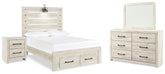 Homestyle Furniture - Ashley Furniture - Cambeck Full Panel Bed, Dresser, Mirror and Nightstand - Full Panel Bed, Dresser, Mirror and Nightstand - B192B77