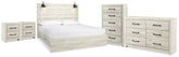 Homestyle Furniture - Ashley Furniture - Cambeck King Panel Bed, Dresser, Chest and 2 Nightstands - King Panel Bed, Dresser, Chest and 2 Nightstands - B192B112