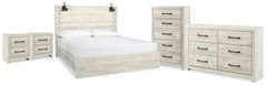 Homestyle Furniture - Ashley Furniture - Cambeck King Panel Bed, Dresser, Chest and 2 Nightstands - King Panel Bed, Dresser, Chest and 2 Nightstands - B192B112