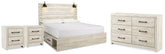 Homestyle Furniture - Ashley Furniture - Cambeck King Panel Storage Bed, Dresser and 2 Nightstands - King Panel Storage Bed, Dresser and 2 Nightstands - B192B118