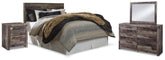 Homestyle Furniture - Ashley Furniture - Derekson Queen Panel Headboard, Dresser, Mirror and Nightstand - Queen Panel Headboard, Dresser, Mirror and Nightstand - B200B45