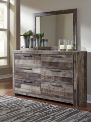 Homestyle Furniture - Ashley Furniture - Derekson Dresser and Mirror - Dresser and Mirror - B200B1