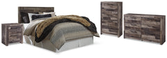 Homestyle Furniture - Ashley Furniture - Derekson Queen Panel Headboard, Dresser, Chest and Nightstand - Queen Panel Headboard, Dresser, Chest and Nightstand - B200B56