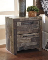 Homestyle Furniture - Ashley Furniture - Derekson Nightstand - Two Drawer Night Stand - B200-92