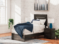 Homestyle Furniture - Ashley Furniture - Hollivern Twin Panel Bed - Twin Panel Bed - PCB2108B11