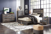 Homestyle Furniture - Ashley Furniture - Drystan Queen Panel Bed, Dresser, Mirror, Chest and Nightstand - Queen Panel Bed, Dresser, Mirror, Chest and Nightstand - B211B74