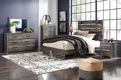 Homestyle Furniture - Ashley Furniture - Drystan Queen Panel Bed, Dresser, Mirror, Chest and Nightstand - Queen Panel Bed, Dresser, Mirror, Chest and Nightstand - B211B74