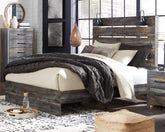 Homestyle Furniture - Ashley Furniture - Drystan Queen Panel Bed - Queen Panel Bed - B211B4