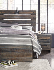Homestyle Furniture - Ashley Furniture - Drystan Full Panel Bed and 2 Nightstands - Full Panel Bed and 2 Nightstands - B211B78