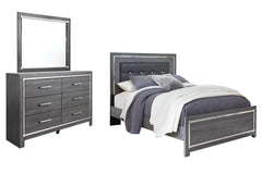 Homestyle Furniture - Ashley Furniture - Lodanna Queen Panel Bed, Dresser and Mirror - Queen Panel Bed, Dresser and Mirror - B214B28
