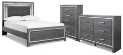 Homestyle Furniture - Ashley Furniture - Lodanna Full Panel Bed, Dresser and Chest - Full Panel Bed, Dresser and Chest - B214B52