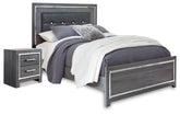 Homestyle Furniture - Ashley Furniture - Lodanna Queen Panel Bed and Nightstand - Queen Panel Bed and Nightstand - B214B56