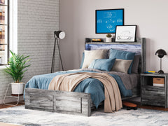 Homestyle Furniture - Ashley Furniture - Baystorm Full Panel Bed with 2 Storage Drawers - Full Panel Bed with 2 Storage Drawers - B221B34