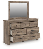Homestyle Furniture - Ashley Furniture - Rusticott Dresser and Mirror - Dresser and Mirror - PCB2260B1