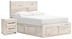 Homestyle Furniture - Ashley Furniture - Lawroy Full Storage Bed and Nightstand - Full Storage Bed and Nightstand - B2310B51