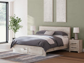 Homestyle Furniture - Ashley Furniture - Lawroy King Panel Storage Bed - King Panel Storage Bed - B2310B11