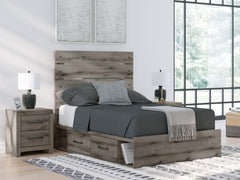 Homestyle Furniture - Ashley Furniture - Graystorm Full Panel Storage Bed - Full Panel Storage Bed - PCB2405B16
