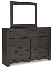 Brinxton King Panel Bed, Dresser, Mirror and Chest