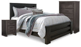 Homestyle Furniture - Ashley Furniture - Brinxton Queen Panel Bed, Chest and Nightstand - Queen Panel Bed, Chest and Nightstand - B249B25