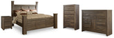 Homestyle Furniture - Ashley Furniture - Juararo King Poster Bed, Dresser, Chest and Nightstand - King Poster Bed, Dresser, Chest and Nightstand - B251B35