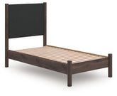 Homestyle Furniture - Ashley Furniture - Pamytta Twin Upholstered Panel Platform Bed - Twin Upholstered Panel Platform Bed - PCB2614B8