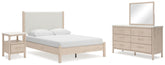 Homestyle Furniture - Ashley Furniture - Cadmori Queen Panel Bed, Dresser, Mirror and Nightstand - Queen Panel Bed, Dresser, Mirror and Nightstand - B2615B12