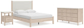 Homestyle Furniture - Ashley Furniture - Cadmori Queen Upholstered Panel Bed, Dresser and Nightstand - Queen Upholstered Panel Bed, Dresser and Nightstand - B2615B10