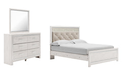 Homestyle Furniture - Ashley Furniture - Altyra Queen Panel Bed, Dresser and Mirror - Queen Panel Bed, Dresser and Mirror - B2640B10