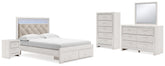 Homestyle Furniture - Ashley Furniture - Altyra Queen Storage Bed, Dresser, Mirror, Chest and Nightstand - Queen Storage Bed, Dresser, Mirror, Chest and Nightstand - B2640B42