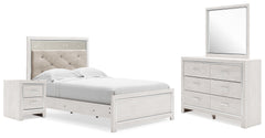 Homestyle Furniture - Ashley Furniture - Altyra Full Panel Bed, Dresser, Mirror and Nightstand - Full Panel Bed, Dresser, Mirror and Nightstand - B2640B41