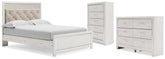 Homestyle Furniture - Ashley Furniture - Altyra Queen Panel Bed, Dresser and Chest - Queen Panel Bed, Dresser and Chest - B2640B73
