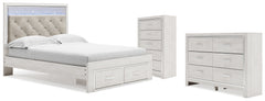 Homestyle Furniture - Ashley Furniture - Altyra Queen Storage Bed, Dresser and Chest - Queen Storage Bed, Dresser and Chest - B2640B64