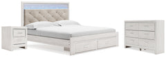 Homestyle Furniture - Ashley Furniture - Altyra King Storage Bed, Dresser and Nightstand - King Storage Bed, Dresser and Nightstand - B2640B66