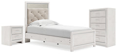 Homestyle Furniture - Ashley Furniture - Altyra Twin Panel Bed, Chest and Nightstand - Twin Panel Bed, Chest and Nightstand - B2640B60