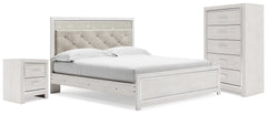 Homestyle Furniture - Ashley Furniture - Altyra King Panel Bed, Chest and 2 Nightstands - King Panel Bed, Chest and 2 Nightstands - B2640B61
