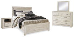 Homestyle Furniture - Ashley Furniture - Bellaby Queen Panel Bed, Dresser, Mirror, and Nightstand - Queen Panel Bed, Dresser, Mirror, and Nightstand - B331B14