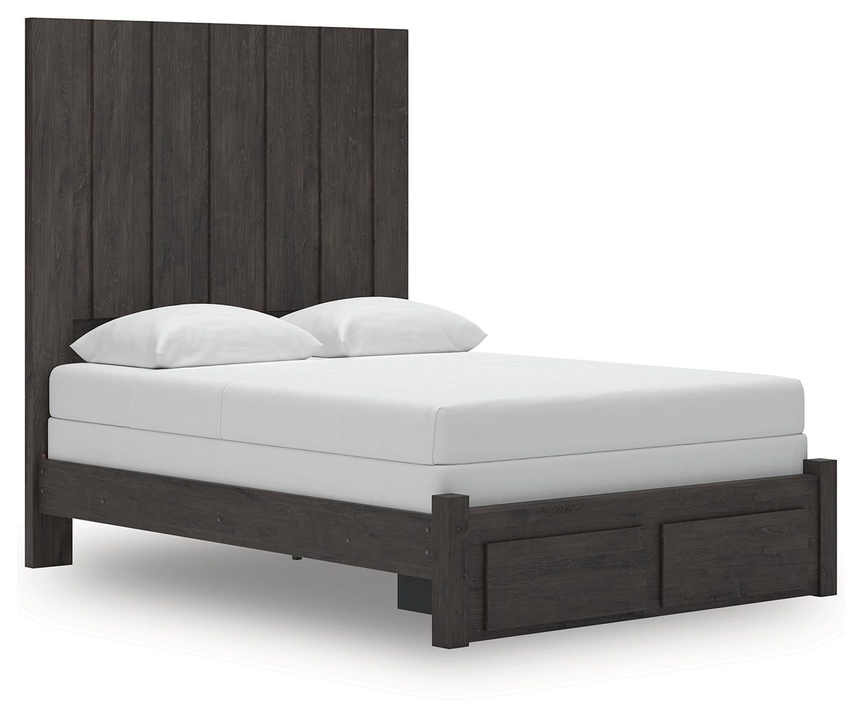 Homestyle Furniture - Ashley Furniture - Fraluna Queen Panel Storage Bed - Queen Panel Storage Bed - PCB3370B4