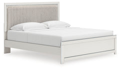 Zuraleus King Upholstered Panel Bed