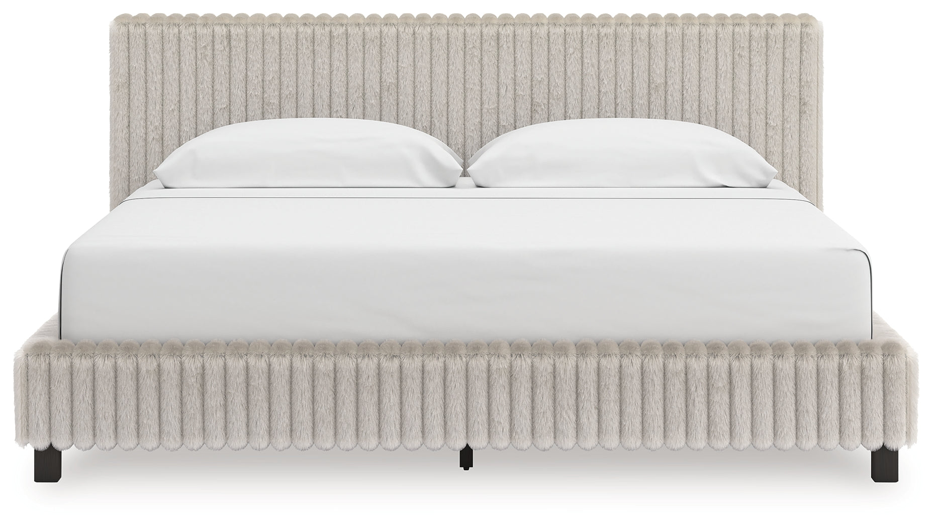 Homestyle Furniture - Ashley Furniture - Zuraleus California King Upholstered Bed - California King Upholstered Bed - PCB3381B14