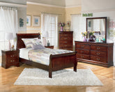 Alisdair Twin Sleigh Bed, Dresser and Mirror - Bedroom Set - Ashley Furniture | Homestyle Furniture Arkansas