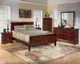 Homestyle Furniture - Ashley Furniture - Alisdair King Sleigh Bed, Dresser, Mirror, Chest and 2 Nightstands - King Sleigh Bed, Dresser, Mirror, Chest and 2 Nightstands - B376B17