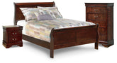 Homestyle Furniture - Ashley Furniture - Alisdair Full Sleigh Bed, Chest and Nightstand - Full Sleigh Bed, Chest and Nightstand - B376B27