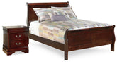Homestyle Furniture - Ashley Furniture - Alisdair Full Sleigh Bed and Nightstand - Full Sleigh Bed and Nightstand - B376B16