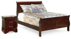 Homestyle Furniture - Ashley Furniture - Alisdair Full Sleigh Bed and Nightstand - Full Sleigh Bed and Nightstand - B376B16