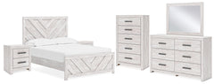 Homestyle Furniture - Ashley Furniture - Cayboni Full Panel Bed, Dresser, Mirror, Chest and 2 Nightstands - Full Panel Bed, Dresser, Mirror, Chest and 2 Nightstands - B3788B15