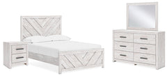 Homestyle Furniture - Ashley Furniture - Cayboni Full Panel Bed, Dresser, Mirror and Nightstand - Full Panel Bed, Dresser, Mirror and Nightstand - B3788B14